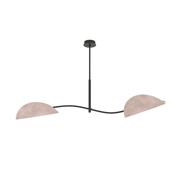 Lampa sufitowa LOTUS 2 BL GRAY - Emibig