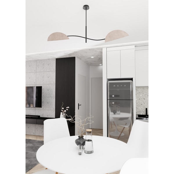 Lampa sufitowa LOTUS 2 BL GRAY - Emibig