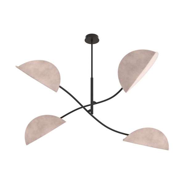 Lampa sufitowa LOTUS 4 BL GRAY - Emibig
