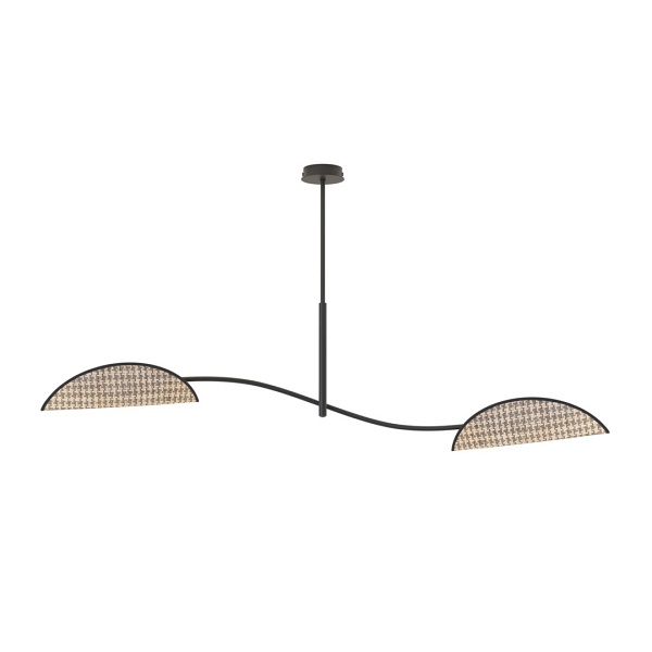 Lampa sufitowa LOTUS 2 BL NATURAL - Emibig