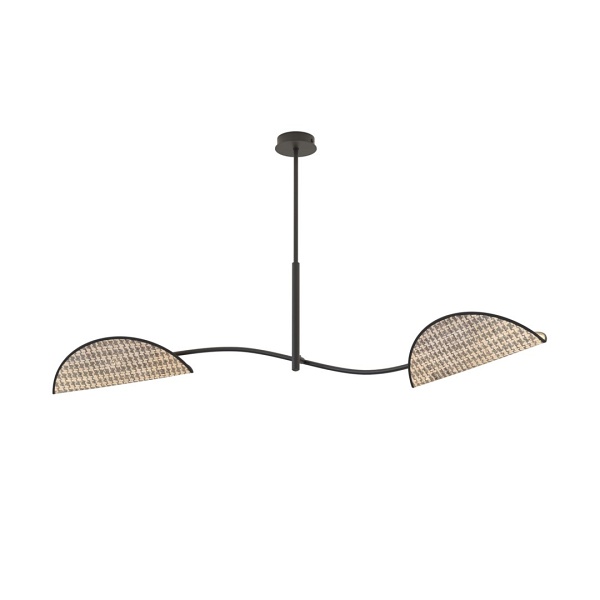 Lampa sufitowa LOTUS 2 BL NATURAL - Emibig