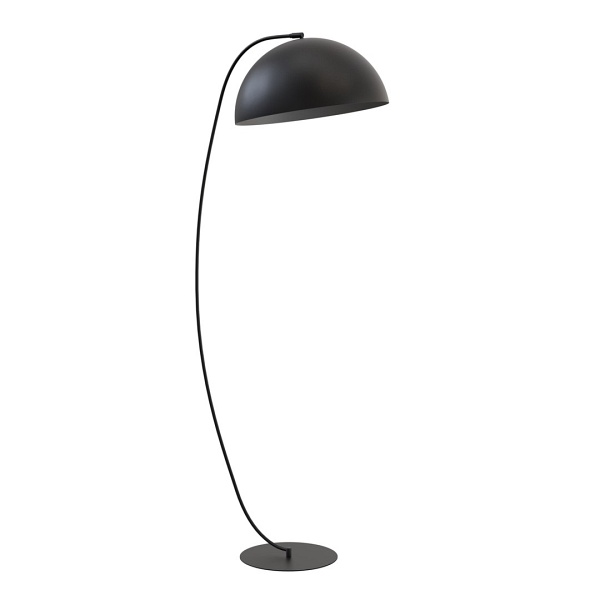 Lampa podłogowa ARCOS LP1 BL BLACK oprawa oświetleniowa - Emibig