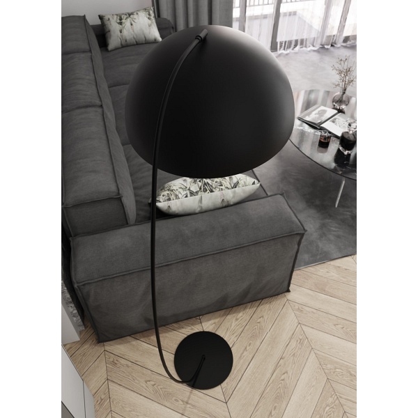 Lampa podłogowa ARCOS LP1 BL BLACK oprawa oświetleniowa - Emibig