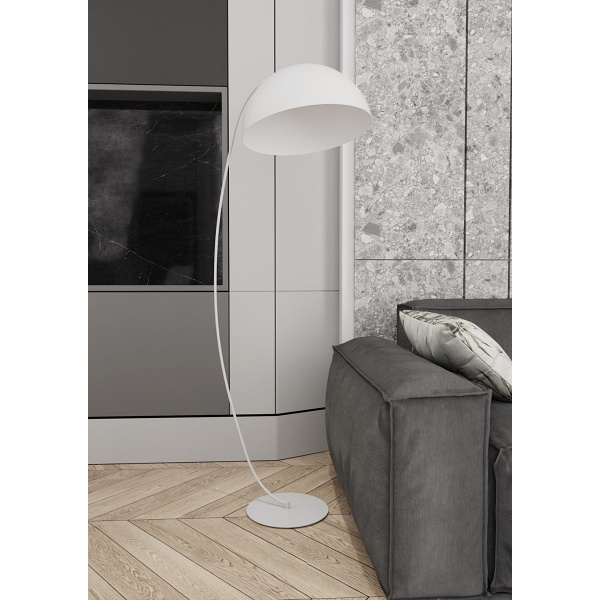 Lampa podłogowa ARCOS LP1 WH WHITE oprawa oświetleniowa - Emibig