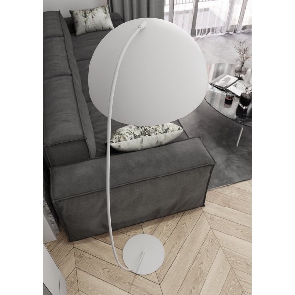 Lampa podłogowa ARCOS LP1 WH WHITE oprawa oświetleniowa - Emibig