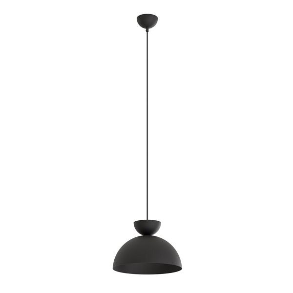 Lampa wisząca LUNARO 1S BL BLACK - Emibig