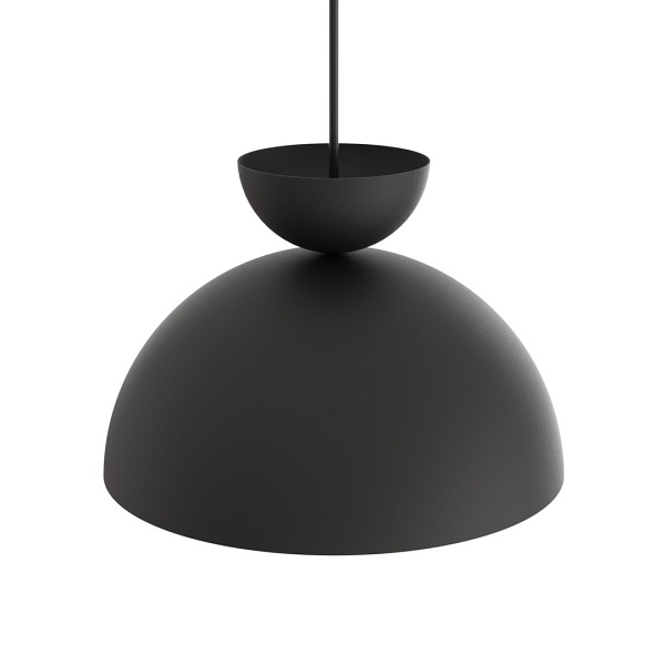 Lampa wisząca LUNARO 1S BL BLACK - Emibig