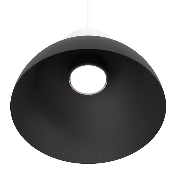 Lampa wisząca LUNARO 1S BL BLACK/WHITE - Emibig