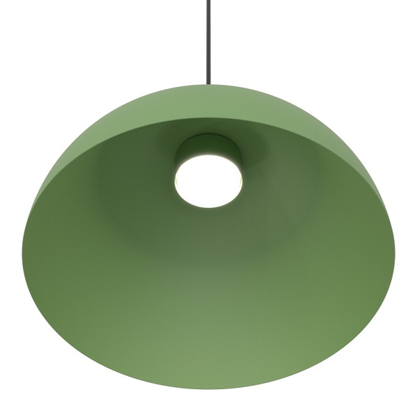 Lampa wisząca LUNARO 1L BL GREEN - Emibig