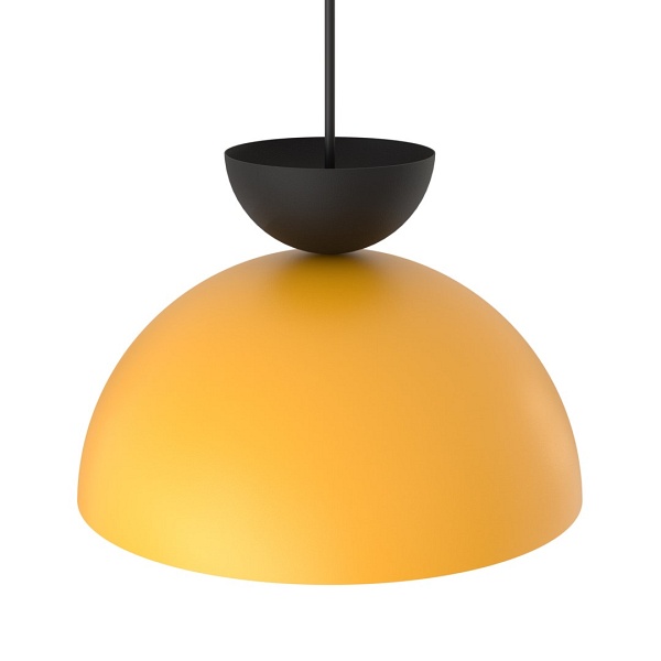 Lampa wisząca LUNARO 1S BL ORANGE - Emibig