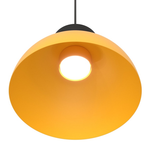 Lampa wisząca LUNARO 1S BL ORANGE - Emibig