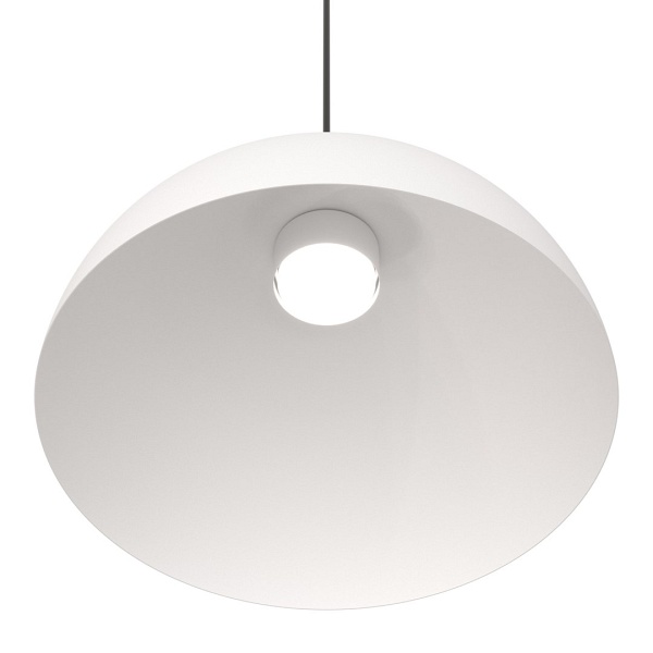 Lampa wisząca LUNARO 1L BL WHITE/BLACK - Emibig