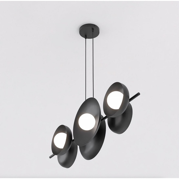 Lampa wisząca VOLUM 6 BLACK - Emibig