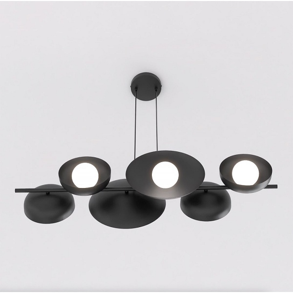 Lampa wisząca VOLUM 6 BLACK - Emibig