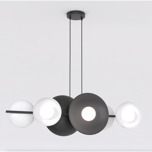 Lampa wisząca VOLUM 6 BL WHITE - Emibig