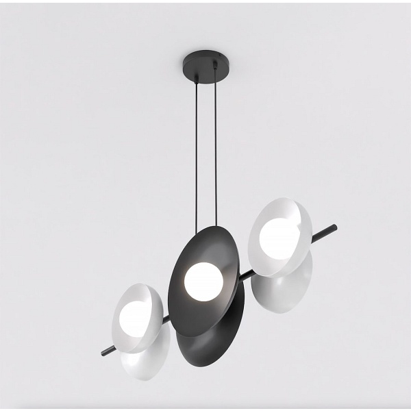 Lampa wisząca VOLUM 6 BL WHITE - Emibig