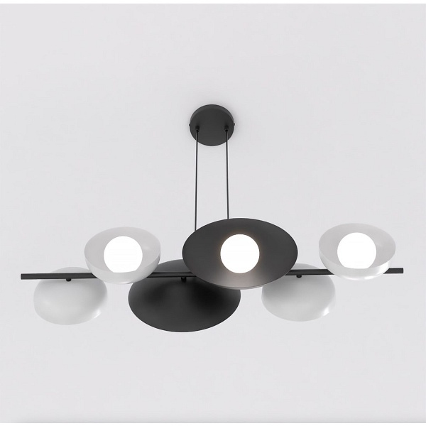 Lampa wisząca VOLUM 6 BL WHITE - Emibig