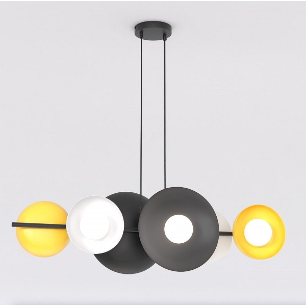 Lampa wisząca VOLUM 6 BL MIX - Emibig