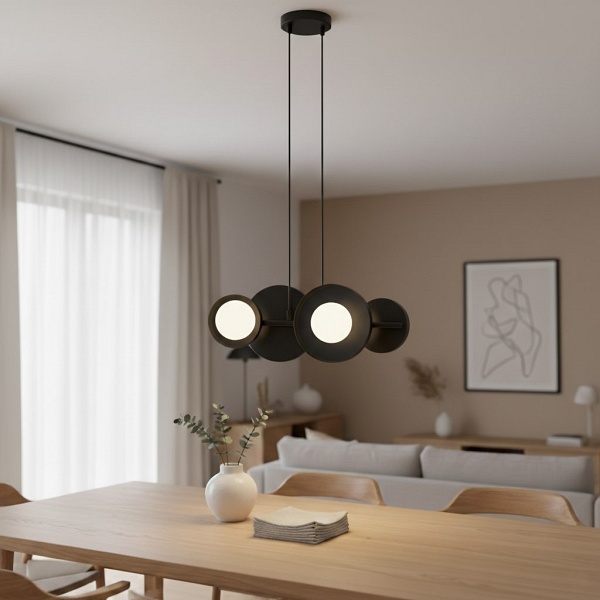 Lampa wisząca MODEL 4 BLACK - Emibig