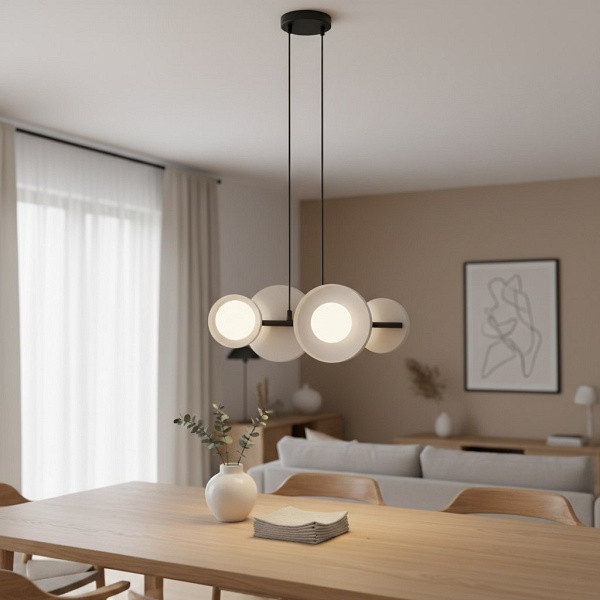 Lampa wisząca MODEL 4 BL WHITE - Emibig