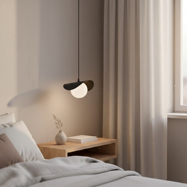 Lampa wisząca RITUAL 1 BLACK - Emibig