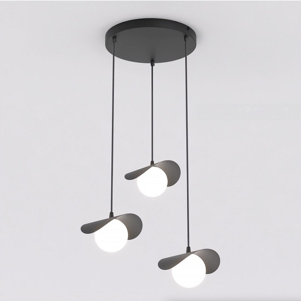 Lampa wisząca RITUAL 3 PREM BLACK - Emibig