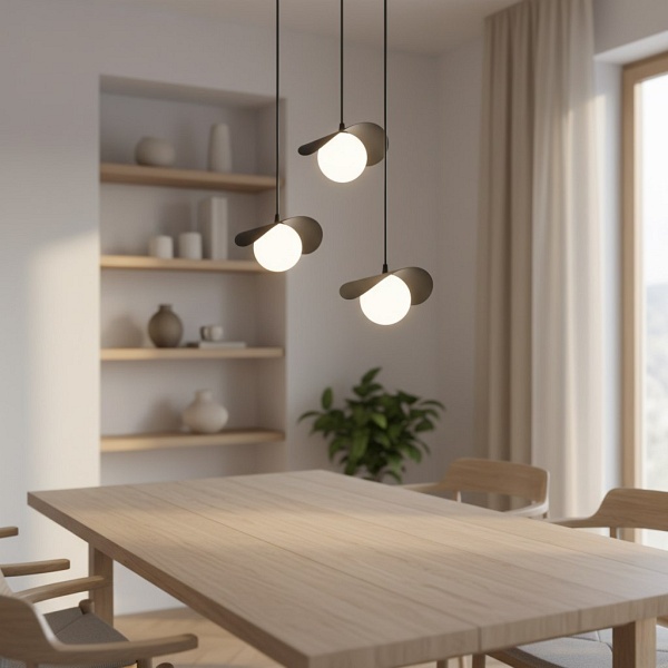 Lampa wisząca RITUAL 3 PREM BLACK - Emibig