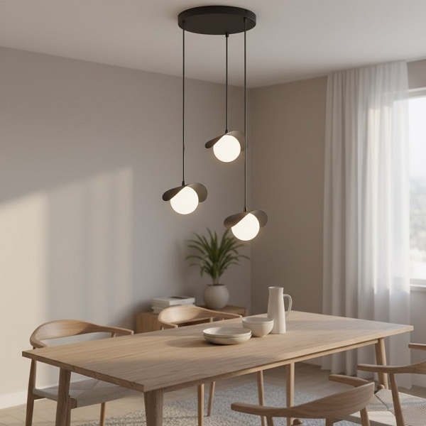 Lampa wisząca RITUAL 3 PREM BLACK - Emibig