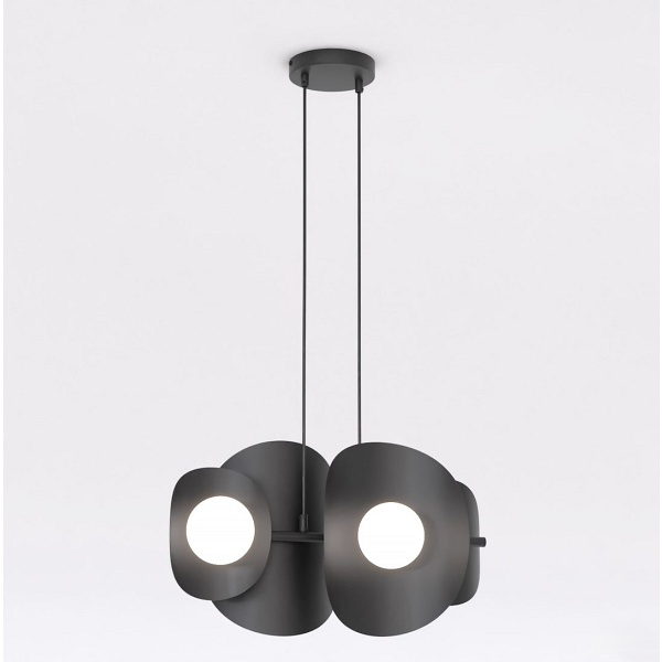 Lampa wisząca ELEMENTI 4 BLACK - Emibig