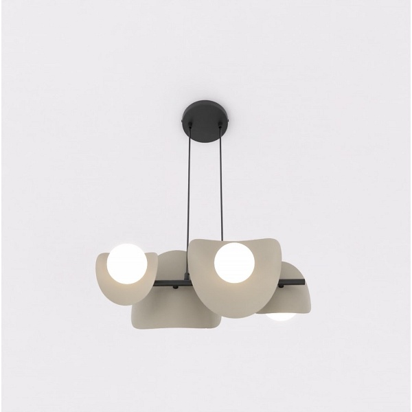 Lampa wisząca ELEMENTI 4 BL MOKKA - Emibig