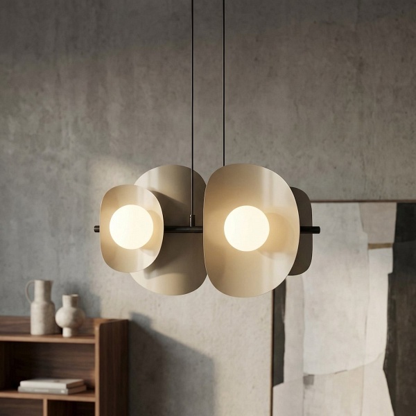 Lampa wisząca ELEMENTI 4 BL MOKKA - Emibig