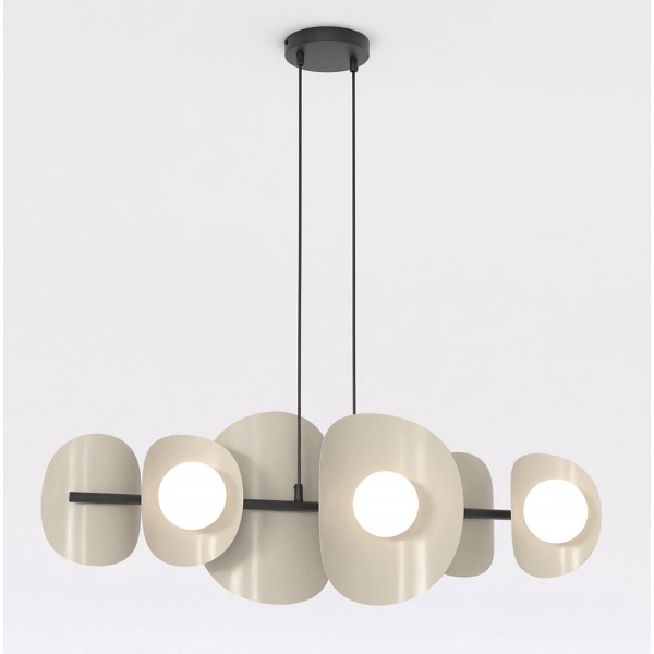 Lampa wisząca ELEMENTI 6 BL MOKKA - Emibig