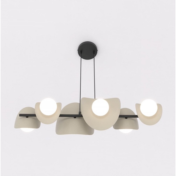 Lampa wisząca ELEMENTI 6 BL MOKKA - Emibig