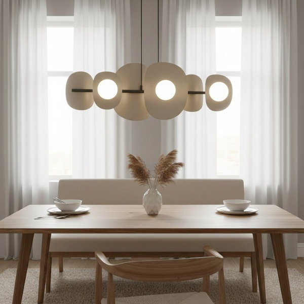 Lampa wisząca ELEMENTI 6 BL MOKKA - Emibig