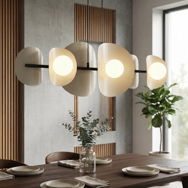 Lampa wisząca ELEMENTI 6 BL MOKKA - Emibig