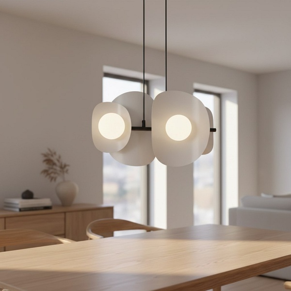 Lampa wisząca ELEMENTI 4 BL GRAY - Emibig