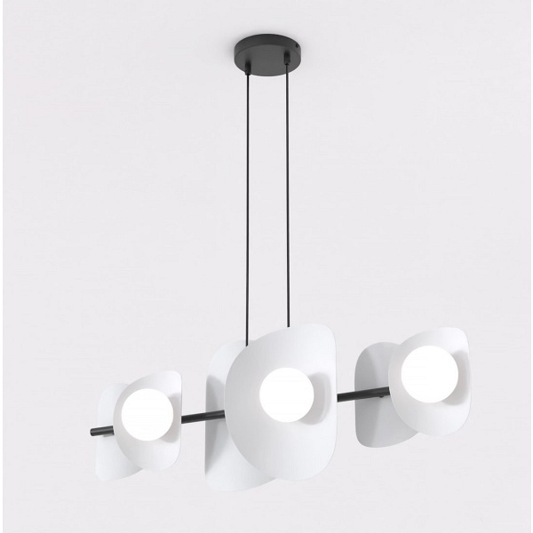 Lampa wisząca ELEMENTI 6 BL GRAY - Emibig