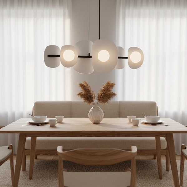 Lampa wisząca ELEMENTI 6 BL GRAY - Emibig