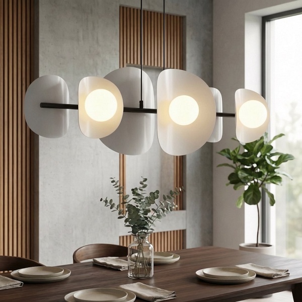 Lampa wisząca ELEMENTI 6 BL GRAY - Emibig