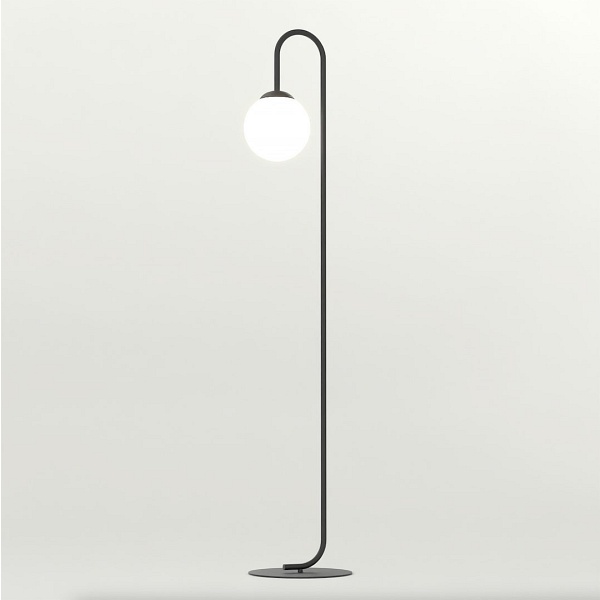 Lampa podłogowa FLOR LP1 BLACK - Emibig