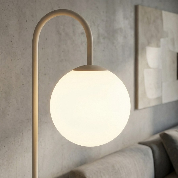Lampa podłogowa FLOR LP1 MOKKA - Emibig