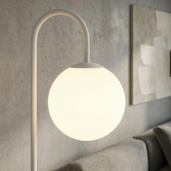 Lampa podłogowa FLOR LP1 WHITE - Emibig