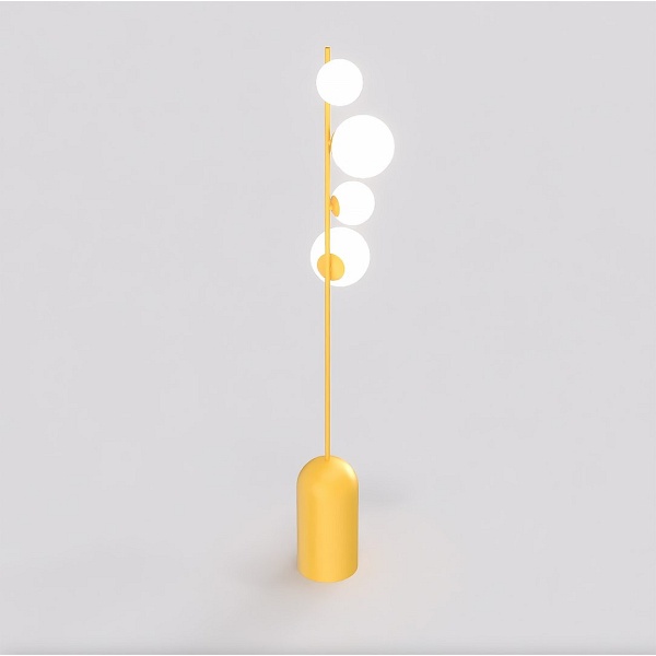 Lampa podłogowa ETNO LP4 ORANGE - Emibig