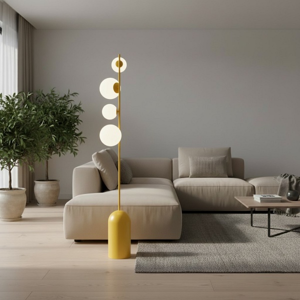 Lampa podłogowa ETNO LP4 ORANGE - Emibig