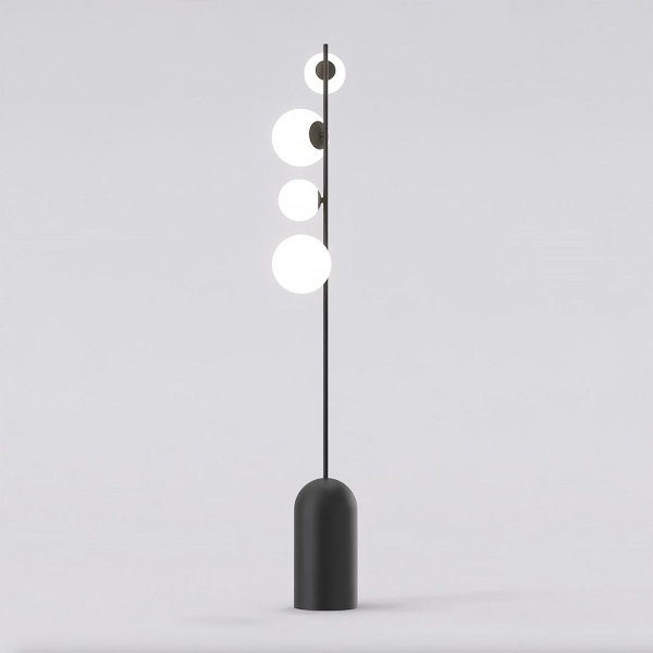 Lampa podłogowa ETNO LP4 BLACK - Emibig