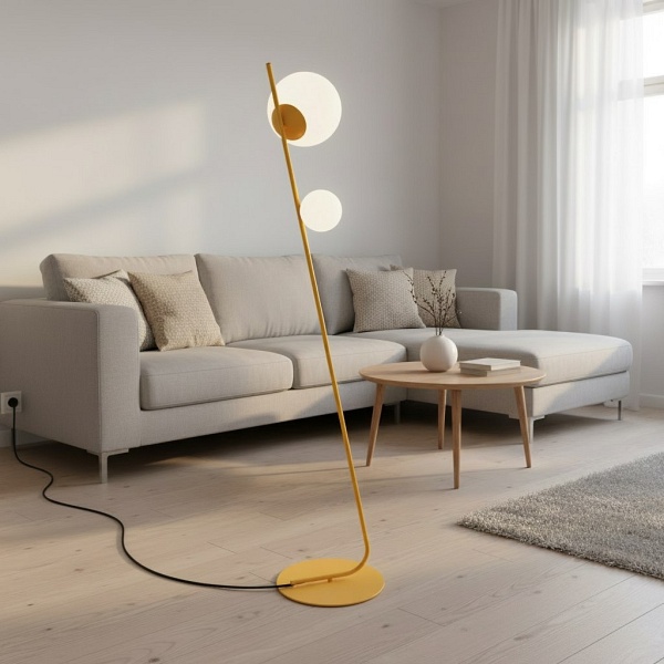 Lampa podłogowa TATU LP2 ORANGE - Emibig