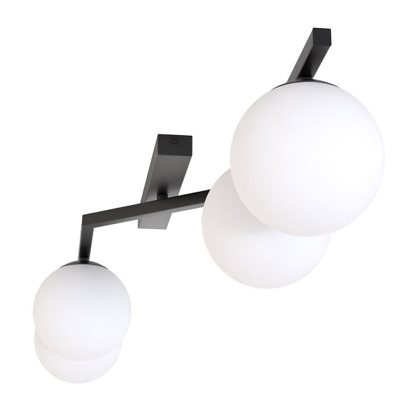 Lampa sufitowa NATON 4 BL OPAL - Emibig
