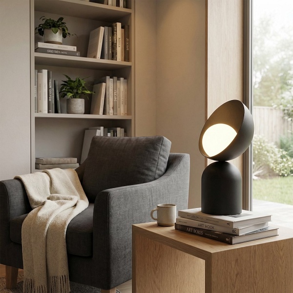 Lampka biurkowa BOTO LN1 BLACK - Emibig