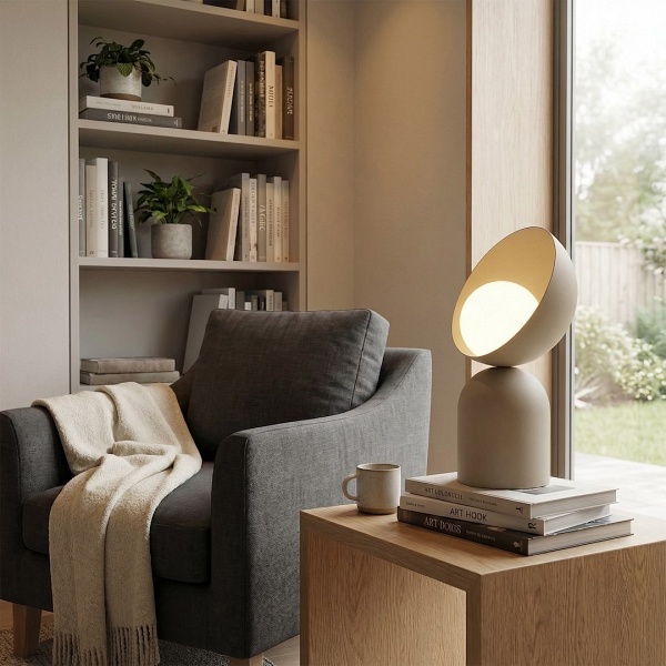 Lampka biurkowa BOTO LN1 MOKKA - Emibig