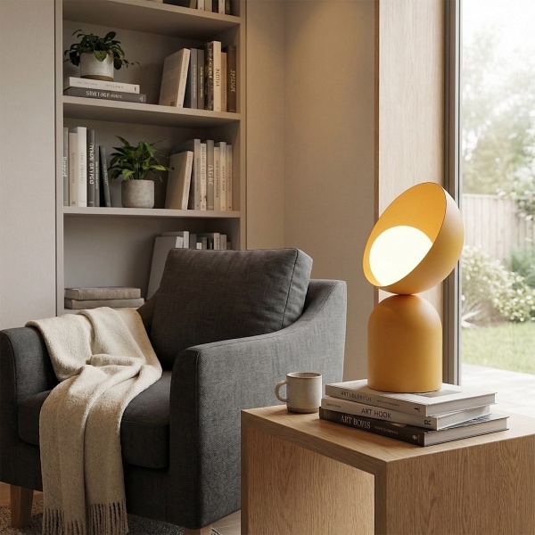 Lampka biurkowa BOTO LN1 ORANGE - Emibig